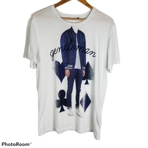 Antony Morato "Gentleman" White Tes Sz XL